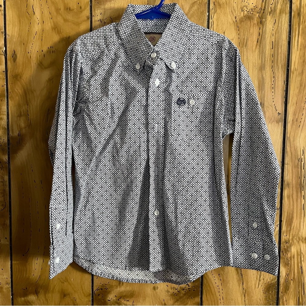 Boys Wrangler Button Down